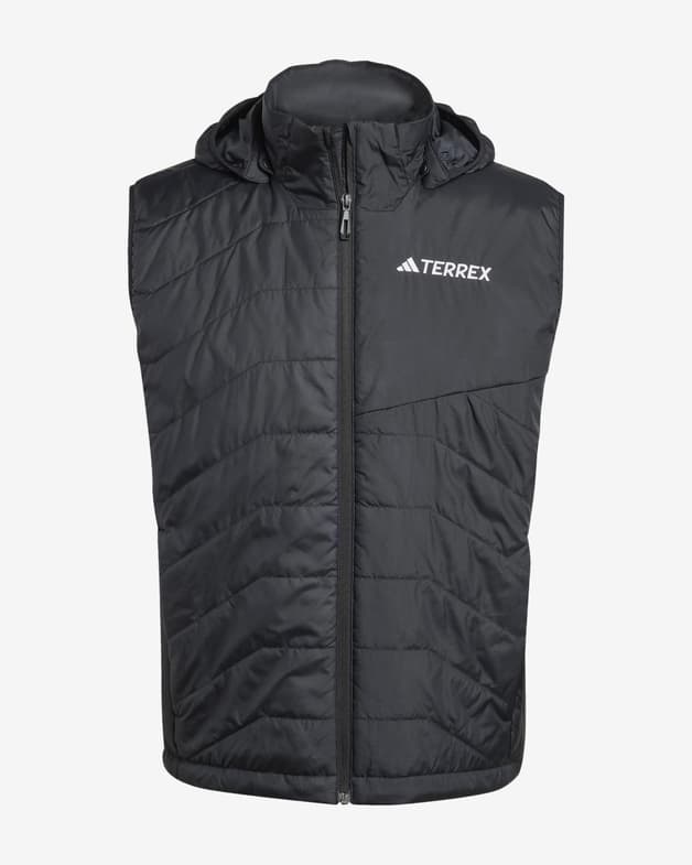 Chaleco con capucha adidas Terrex Multi Climawarm Insulated negro puro - #1