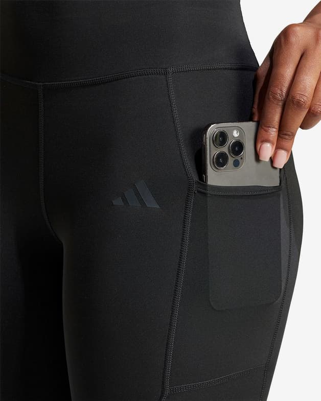 Malla larga adidas Optime 3-Stripe negro puro mujer - #6