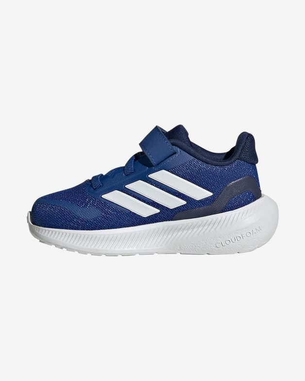 Zapatillas adidas Runfalcon 5 azul oscuro blanco bebé - #4