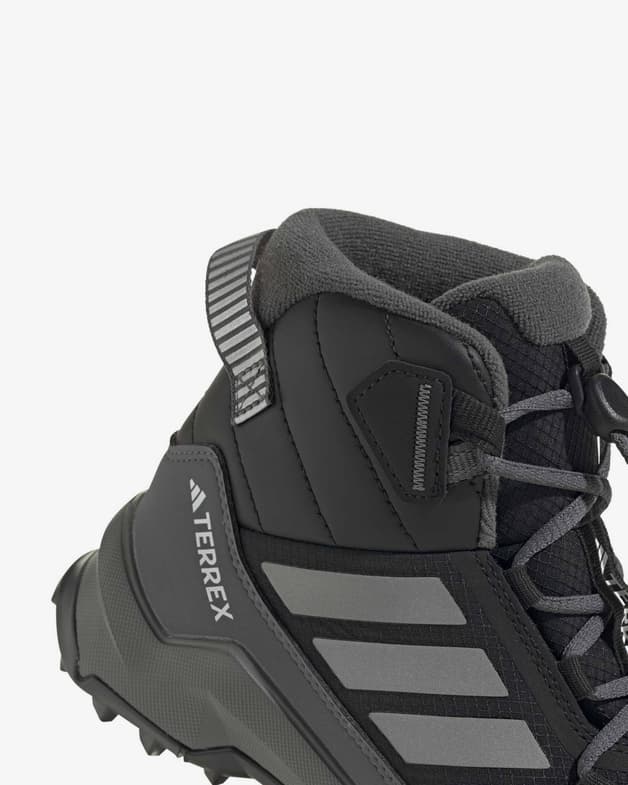 Botas adidas Terrex Ax4r Mid CLIMAWARM+ negro gris infantil - #5