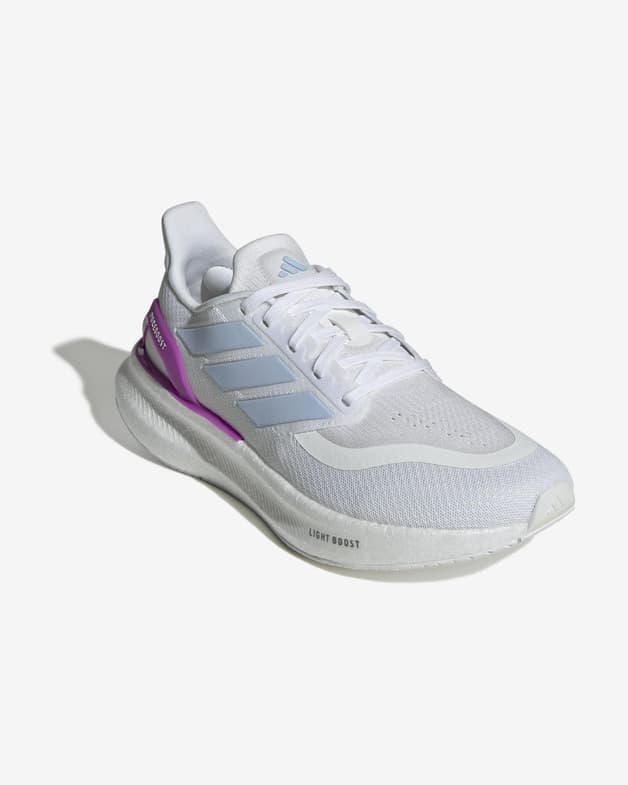 Zapatillas adidas Pureboost 5 blanco azul claro violeta mujer - #7