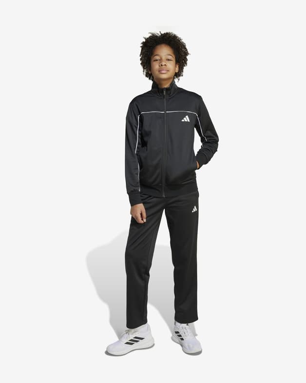 Chándal adidas Kids Tricot Colour Pop negro puro blanco junior - #1