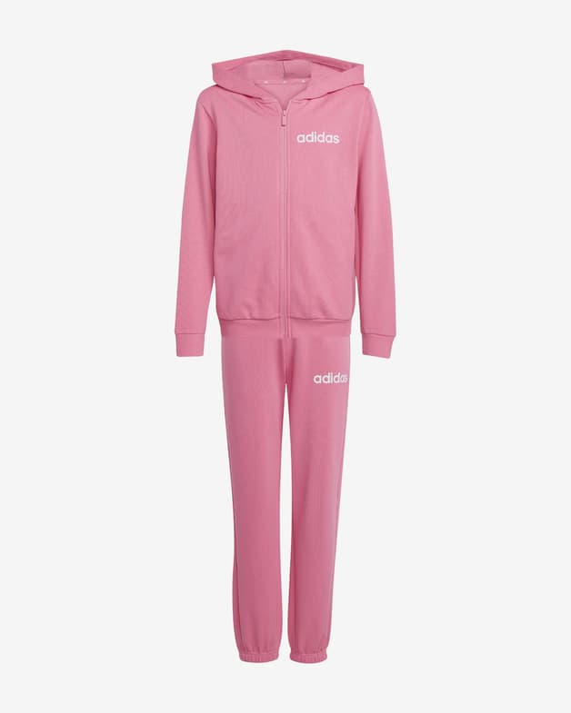 Chándal adidas Essentials rosa blanco junior - #4