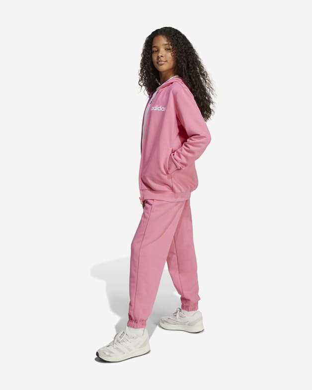 Chándal adidas Essentials rosa blanco junior - #7