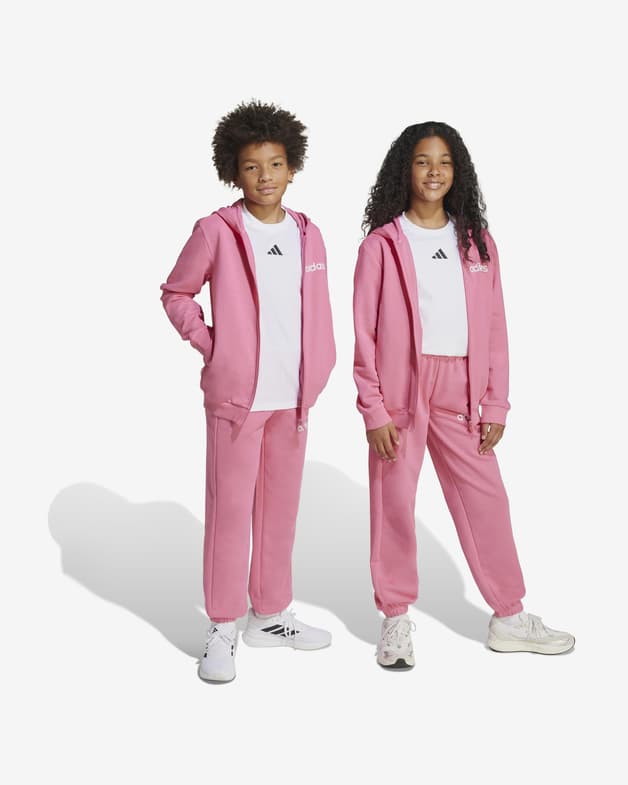 Chándal adidas Essentials rosa blanco junior - #2