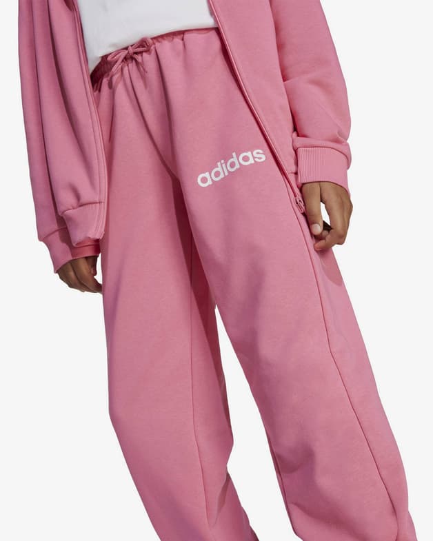 Chándal adidas Essentials rosa blanco junior - #5