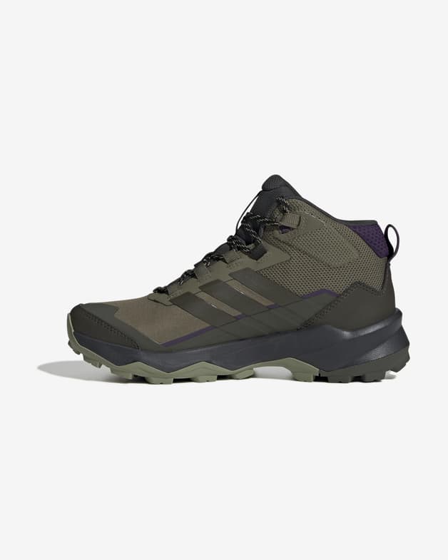 Zapatillas adidas Terrex Skychaser AX5 Mid GORE-TEX verde caqui negro mujer - #8