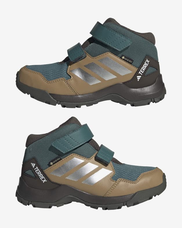 Botas adidas Terrex Skychaser Mid GORE-TEX verde turquesa marrón junior - #9