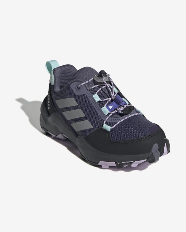 Zapatillas adidas Terrex Ax4s Speed Lacing lila gris infantil - #9