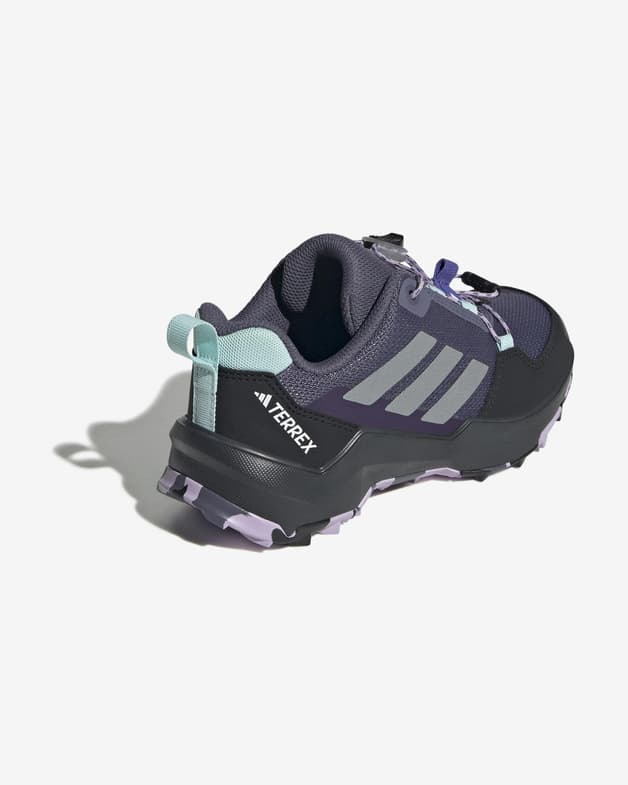 Zapatillas adidas Terrex Ax4s Speed Lacing lila gris infantil - #10