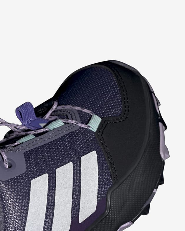 Zapatillas adidas Terrex Ax4s Speed Lacing lila gris infantil - #5