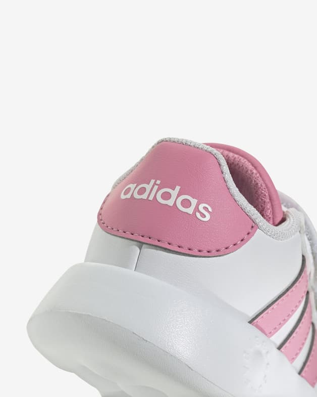 Zapatillas adidas Grand Court Hook and Loop blanco puro rosa bebé - #8