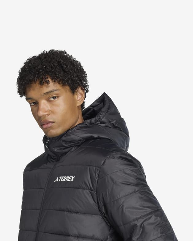 Chaqueta con capucha adidas Terrex Multi Essentials CLIMAWARM Insulated negro puro - #3