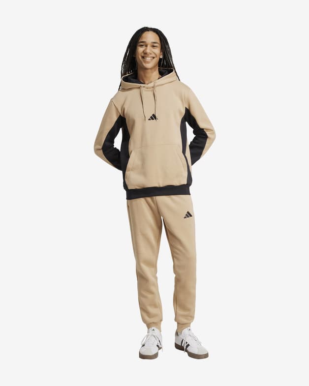 Chándal adidas Sportswear Fleece Colorblock beige negro - #2