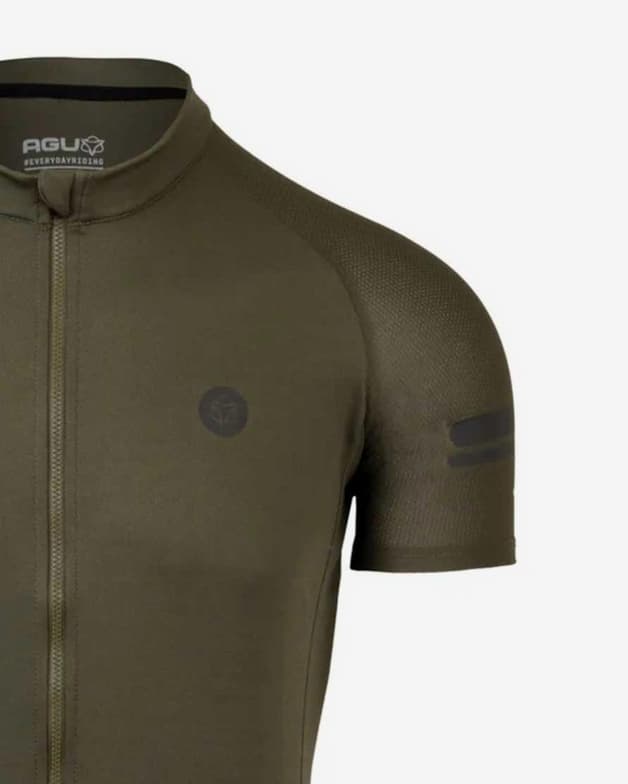 Maillot Agu KM Core manche courte vert foncé - #3