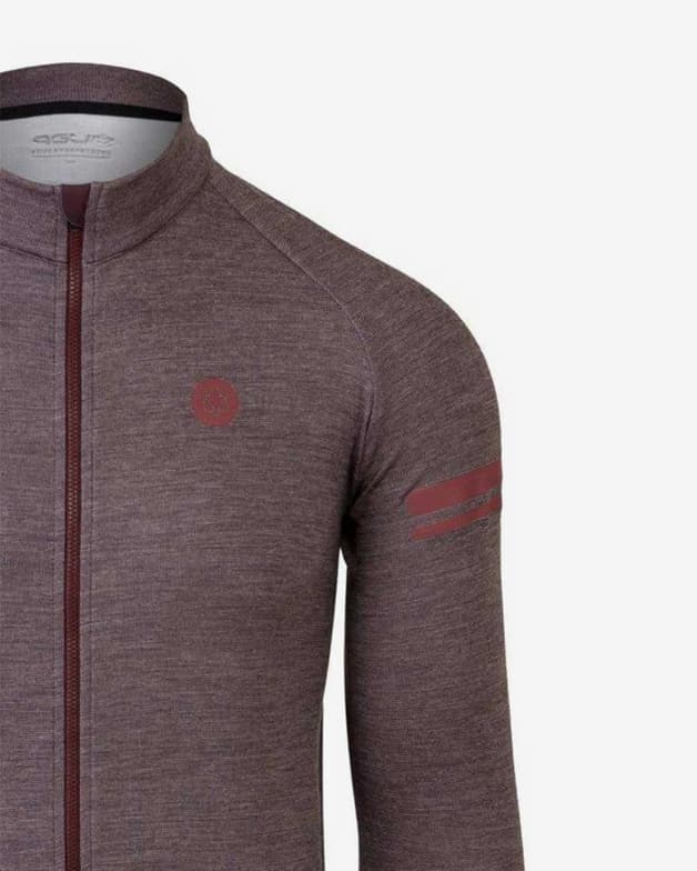 Maillot Agu Merino Performance manche longue violet - #2