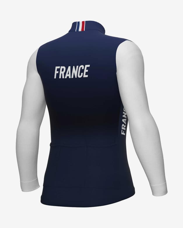 Maillot Fédération Française de Cyclisme 2023 Prime manga larga azul - #2
