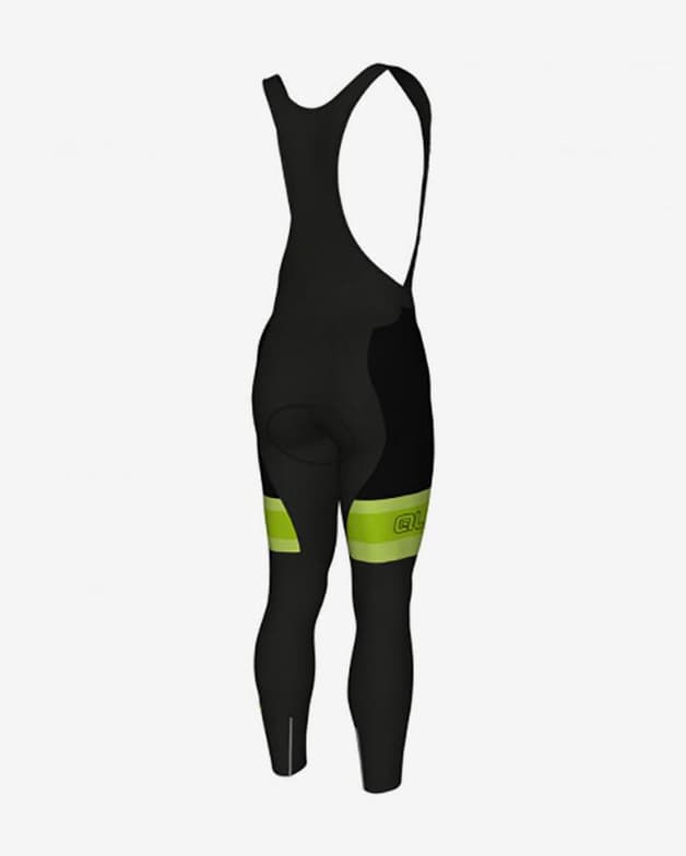 Culote largo Alé Solid Block negro verde fluor - #2