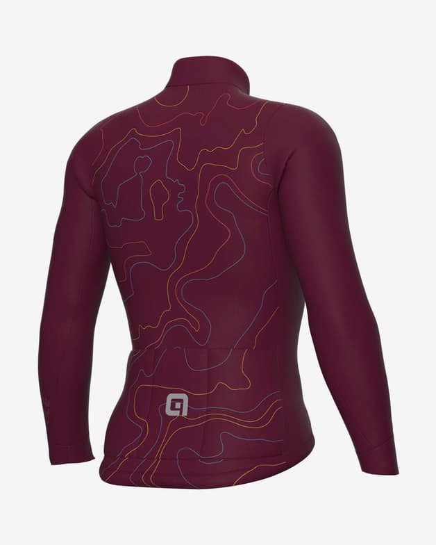 Maillot Alé PR.E Top manga larga burdeos - #2