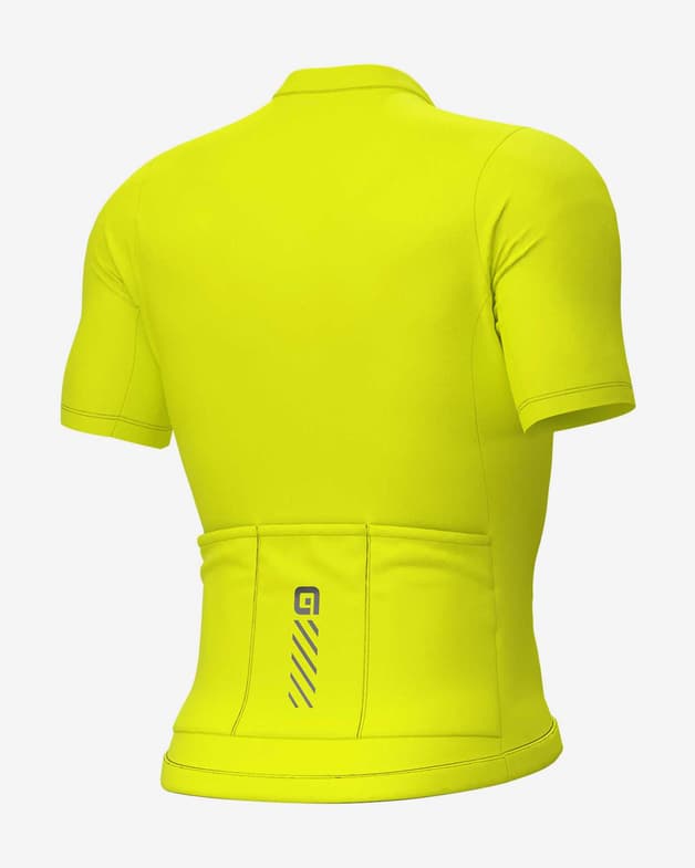 Maillot Alé PRAGMA Color Block manga corta amarillo fluor - #2