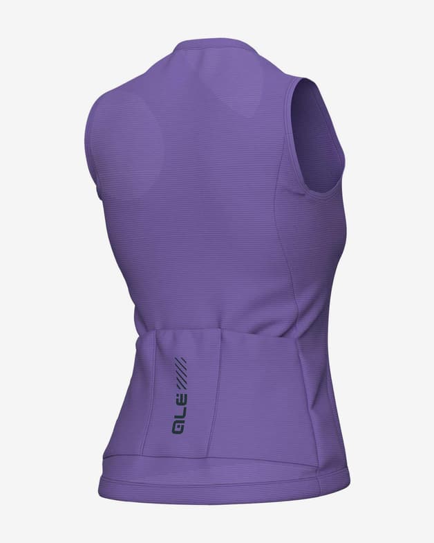 Maillot Alé PRAGMA Color Block sin mangas lila mujer - #2