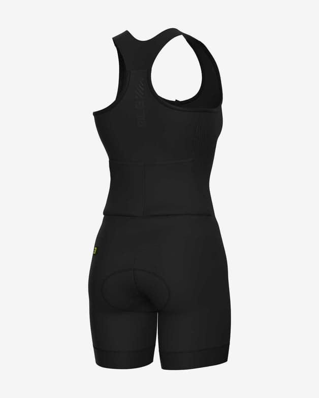Traje integral Alé PRAGMA Color Block corto negro mujer - #2