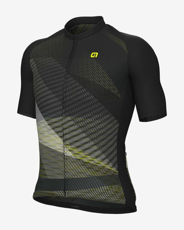 Fietsshirt Alé PRAGMA Connect korte mouwen diepzwart - #1