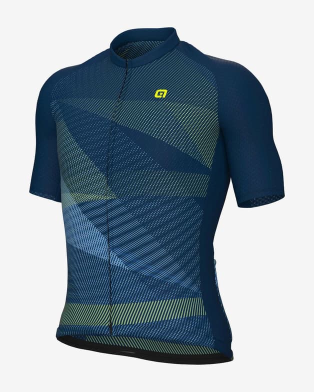 Fietsshirt Alé PRAGMA Connect korte mouwen blauw - #1
