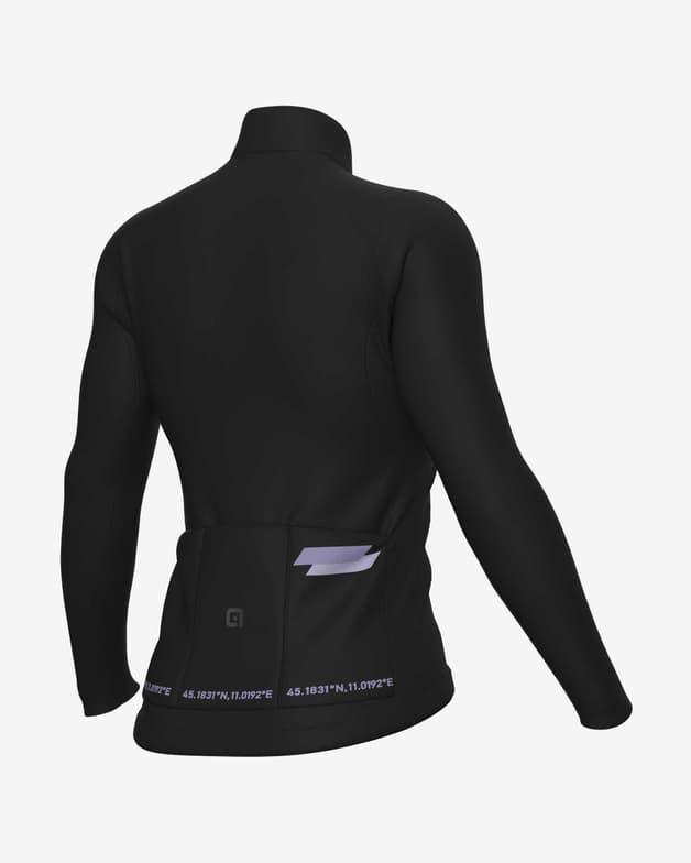 Maillot Alé PR.E Follow Me manga larga negro puro blanco mujer - #2