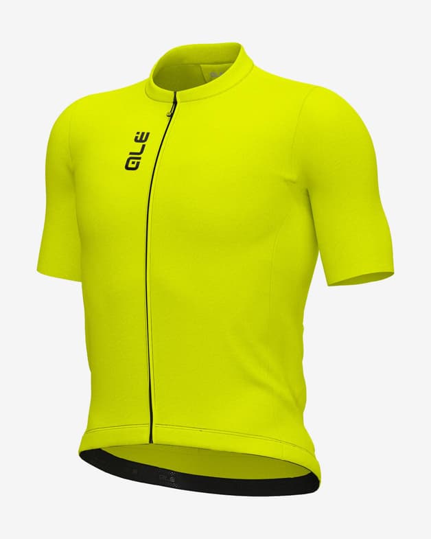 Maillot Alé PRAGMA manches courtes jaune - #1