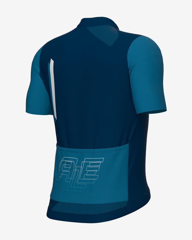 Maillot Alé PR-E Follow Me manches courtes bleu - #2