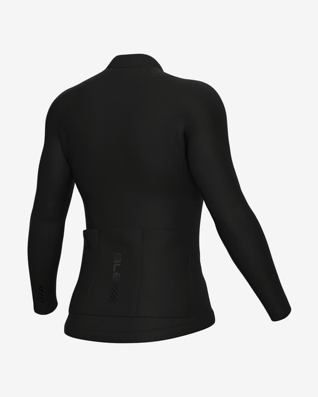 Maillot Alé PRAGMA Color Block manga larga negro oscuro mujer - #2