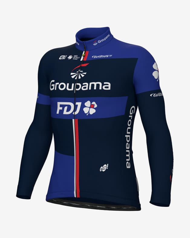 Maillot Groupama-FDJ Prime 2024 manga larga azul - #1
