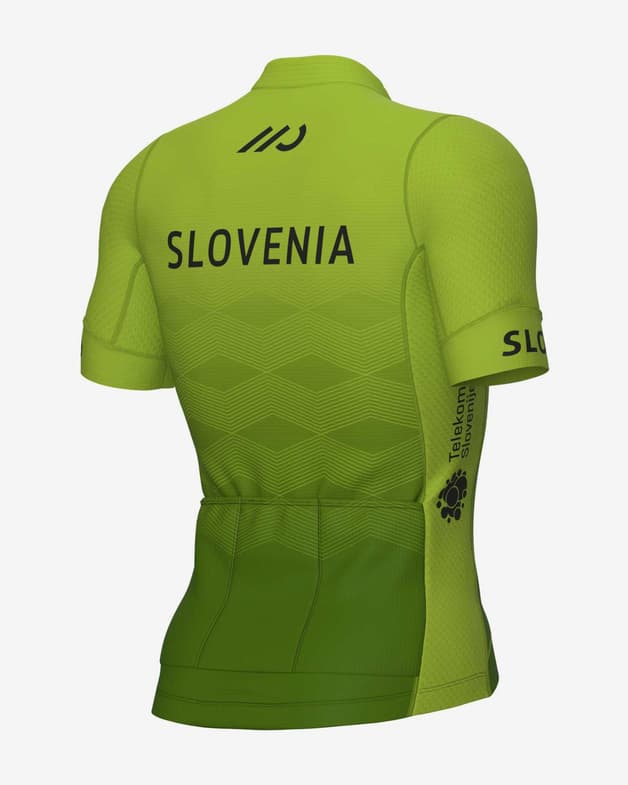 Maillot Slovenian Federation PR System 2023 manga corta verde - #2