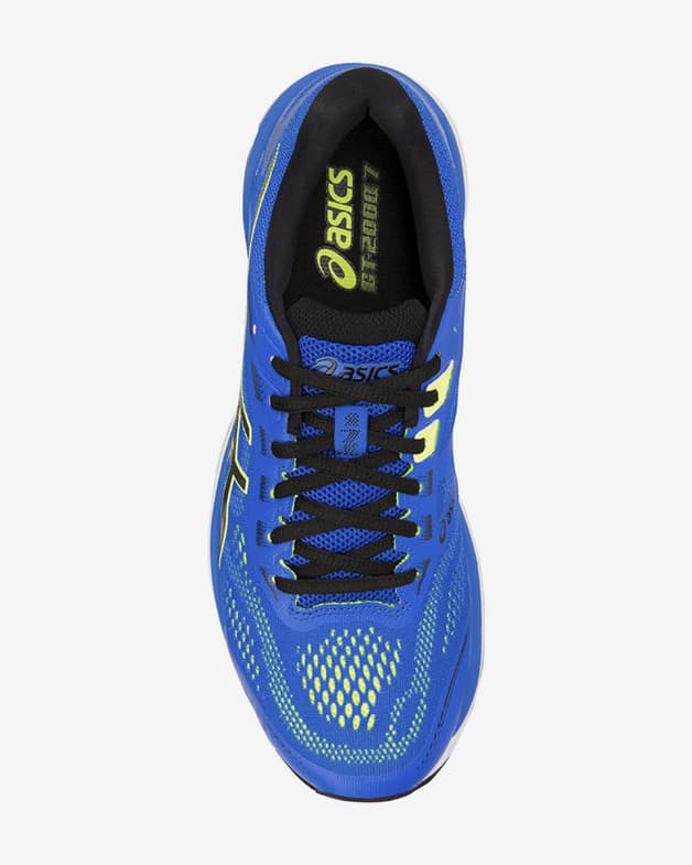 Zapatillas ASICS GT-2000 7 azul negro verde lima - #6