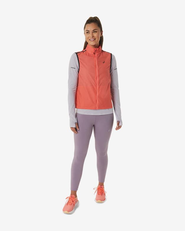 Chaleco ASICS Metarun rosa negro mujer - #9
