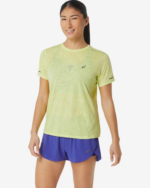 Camiseta ASICS Metarun Pattern manga corta amarillo mujer - #2
