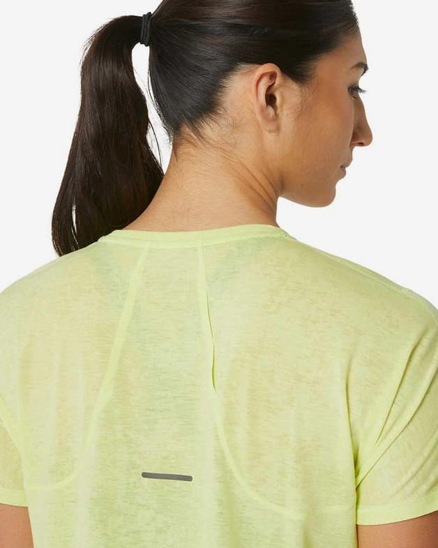 Camiseta ASICS Metarun Pattern manga corta amarillo mujer - #4