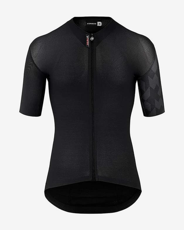 Maillot Assos Equipe RS S9 Targa manga corta negro rojo - #1