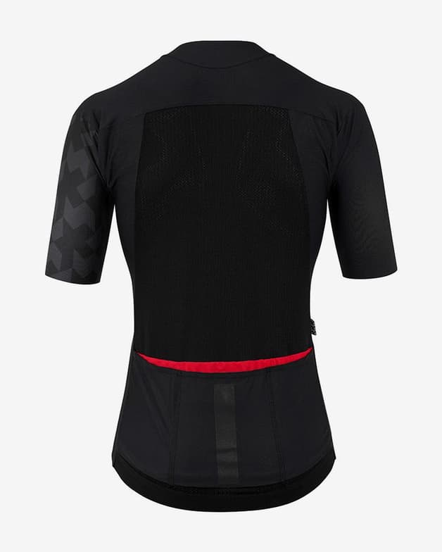 Maillot Assos Equipe RS S9 Targa manga corta negro rojo - #3