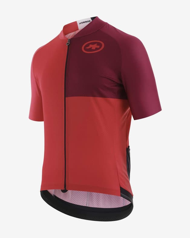 Maillot Assos Mille GT C2 EVO Stahlstern manga corta rojo vino - #3