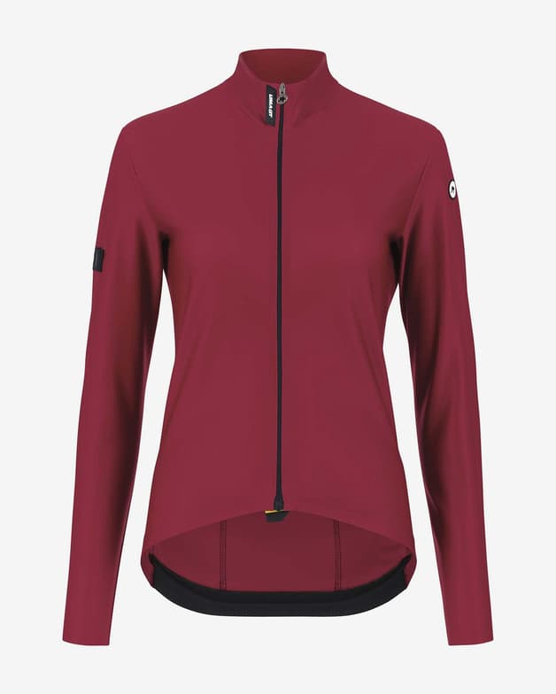 Maillot Assos UMA GT Spring Fall c2 manga larga rojo oscuro mujer - #1