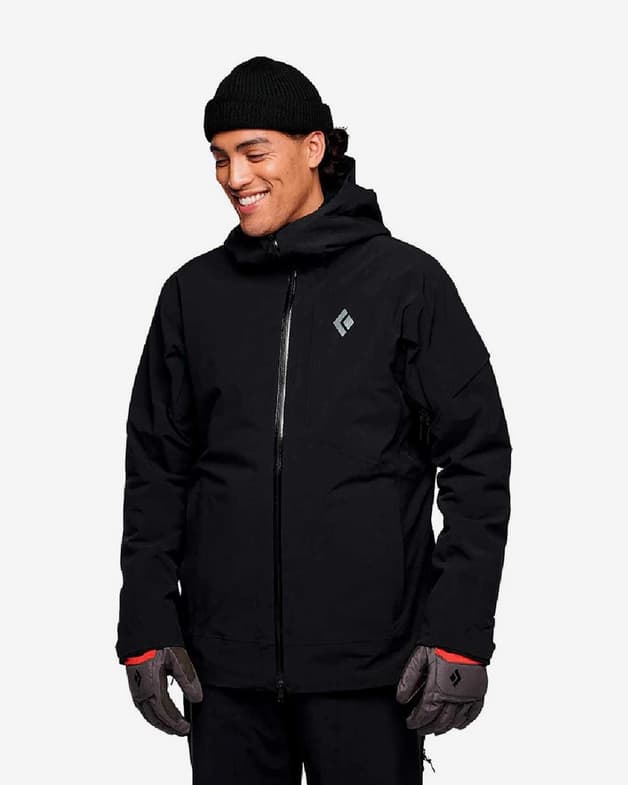Chaqueta con capucha Black Diamond Recon Insulated Shell negro - #2