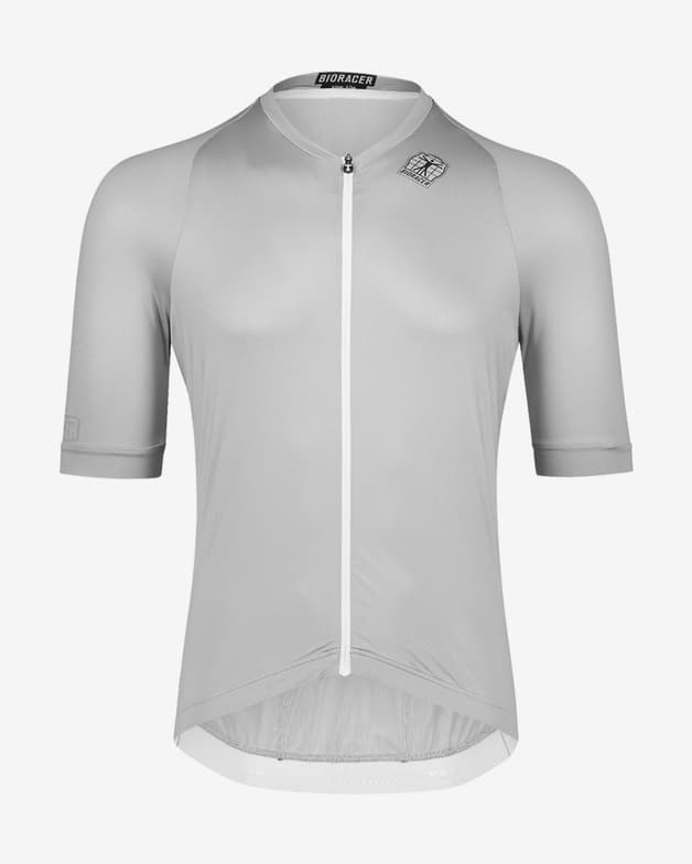 Bioracer Icon Metalix cykeltrøje med korte ærmer i grålig farve - #1