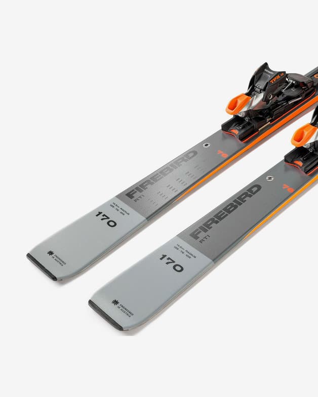 Esquís Blizzard Firebird RTI + fijaciones TPX 12 Demo 2025 gris naranja - #5