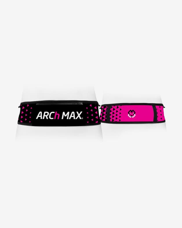 Cinturón Portaobjetos Arch Max Belt Pro Trail - Triángulos rosa + SoftFlask 300 - #4