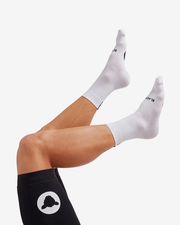 Calcetines Black Sheep Perfect Crew Signature blanco - #1