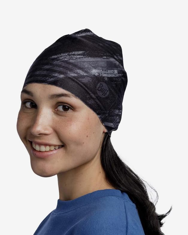 Gorro Buff Thermonet Primaloft negro gris - #4