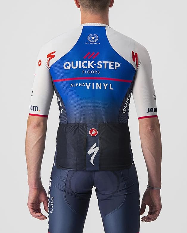 Maillot Deceuninck Quick-Step Climbers 3.1 2022 manga corta azul - #2