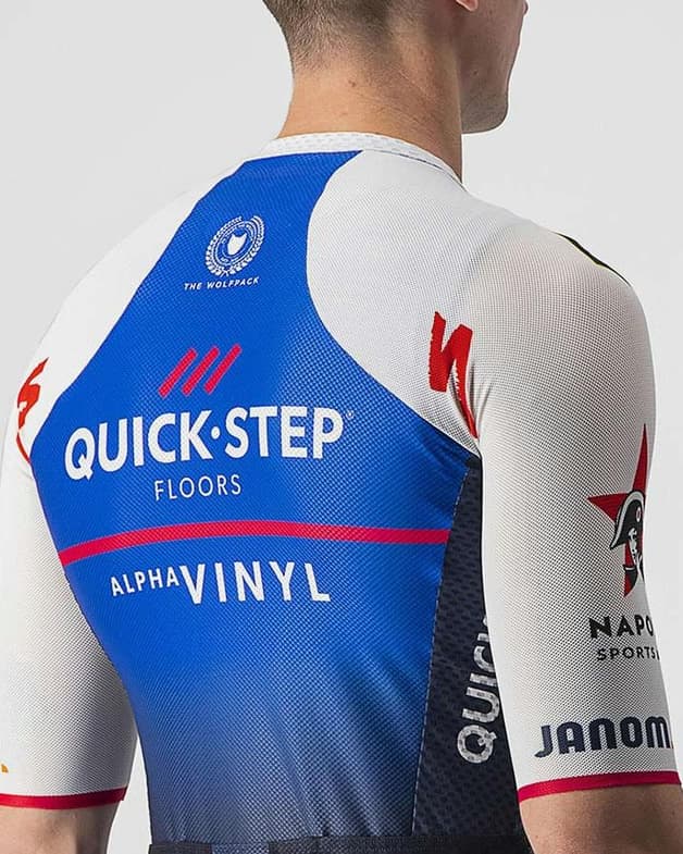 Maillot Deceuninck Quick-Step Climbers 3.1 2022 manga corta azul - #4